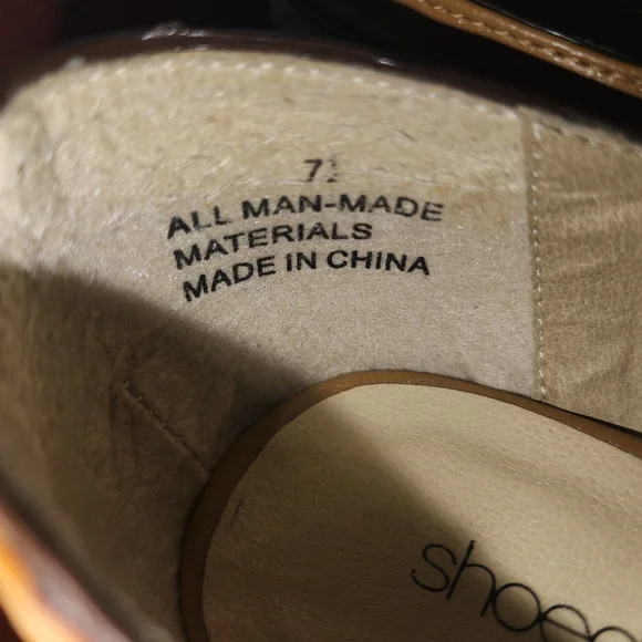 Women's Tan Peep Toe 4in High Heels By Shoe Dazzle Sz 7.5 - Picture 7 of 15